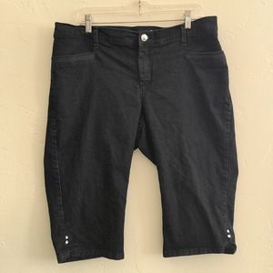 Levi's Black Jean Shorts